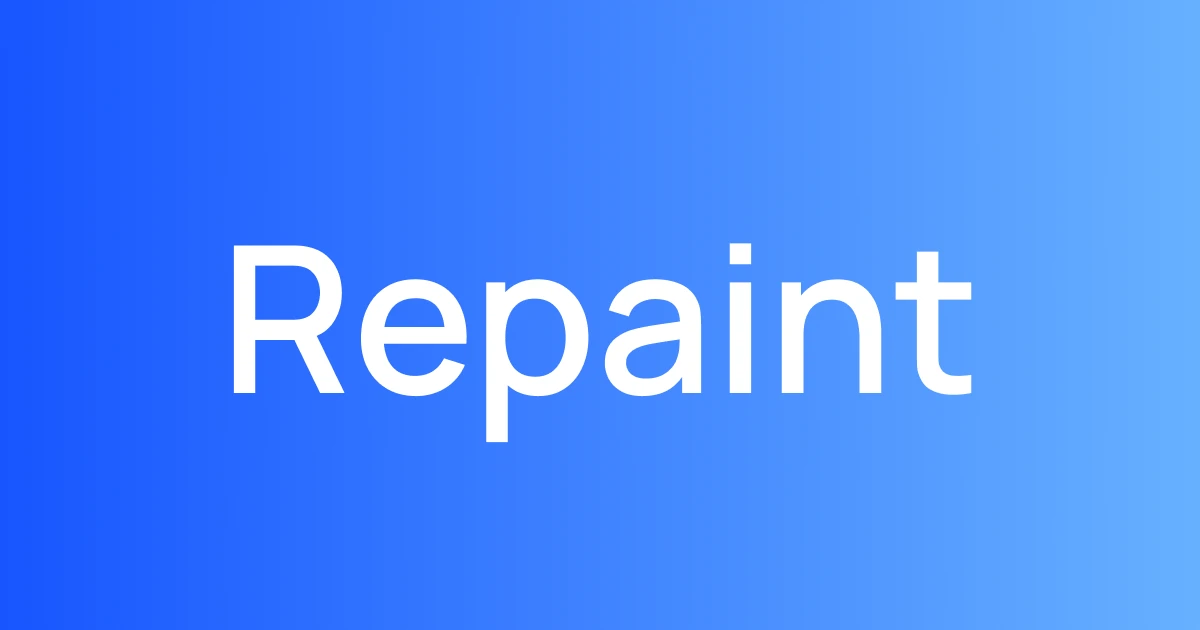 Repaint official preview image