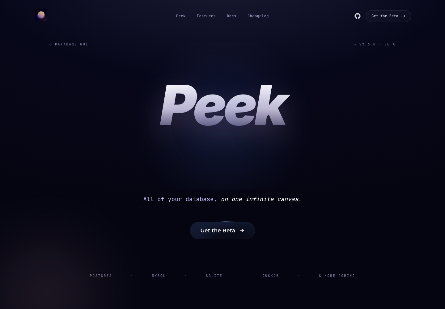 Peek